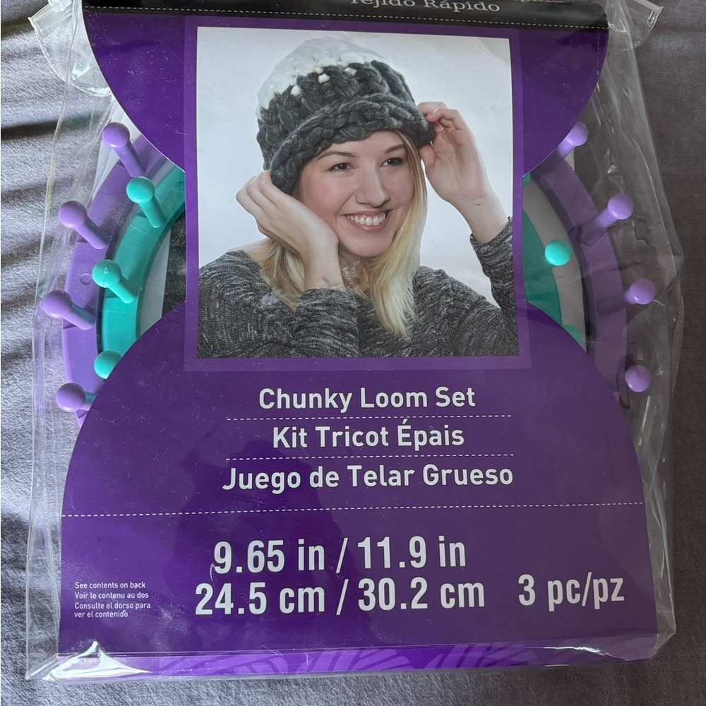 Purple Chunky Loom Set